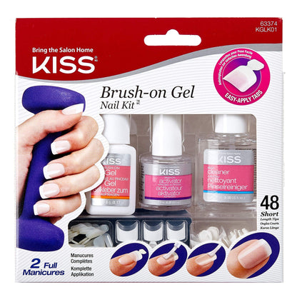 Brush-On Many Ways To Wear Gel Nails Manicure Kit