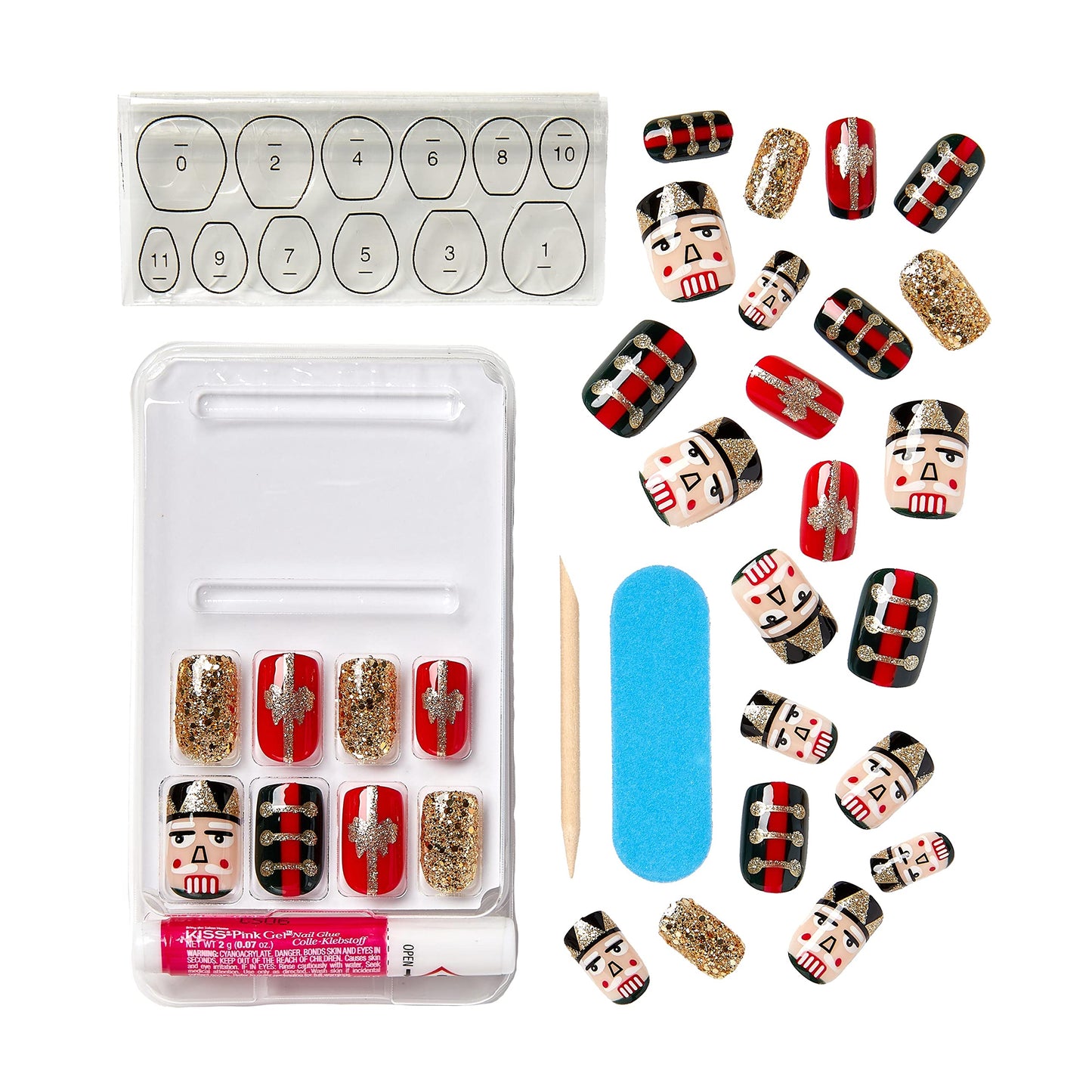 Special Design Limited Christmas Edition 28 Holiday Nails