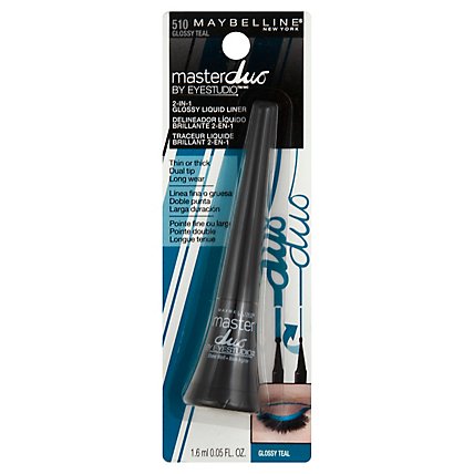MAYBELLINE Eye Studio Master Duo Glossy Liquid Eyeliner