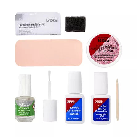 Salon Dip Glitter High Shine Manicure Kit