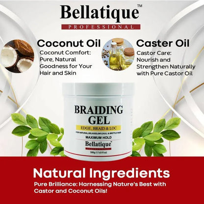 Bellatique Edge/Braiding Gel 8.8oz