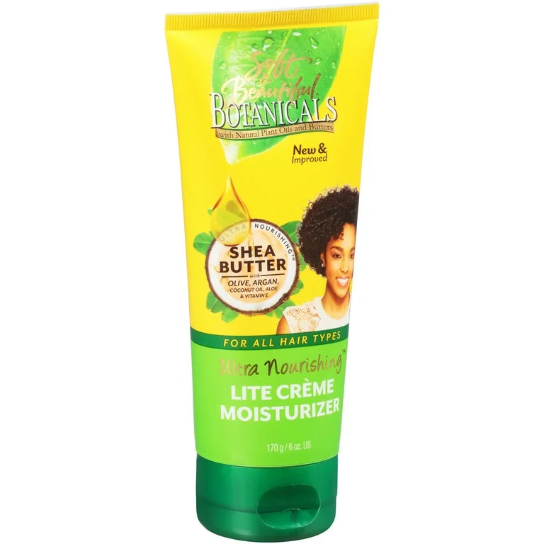 Soft & Beautiful Botanicals Ultra Nourishing Lite Creme Moisturizer 6oz