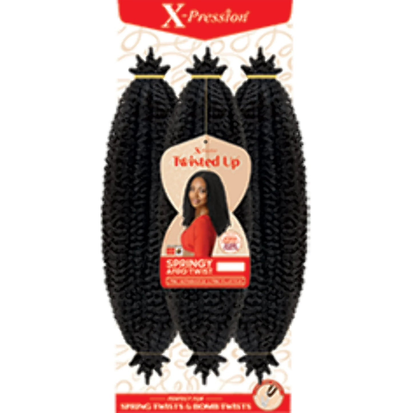 Outre Twisted Up 3X Springy Afro Twist 16”
