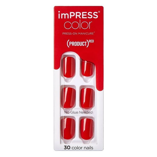 Red Impact Color Manicure