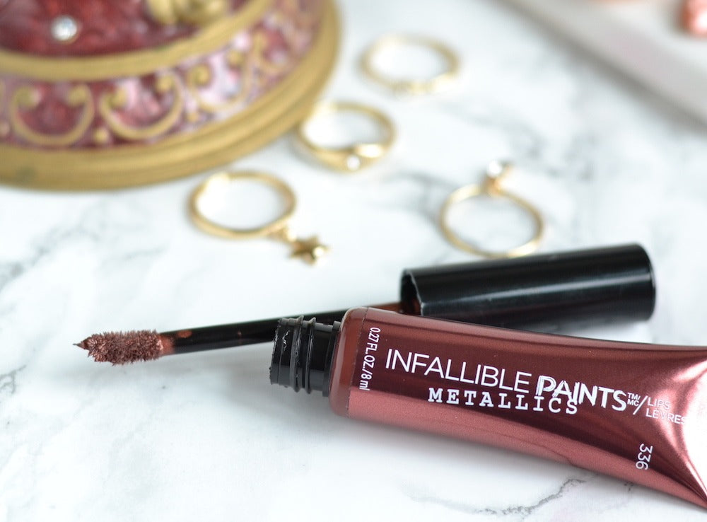 LOREAL Infallible Paints Metallic Liquid Lipstick
