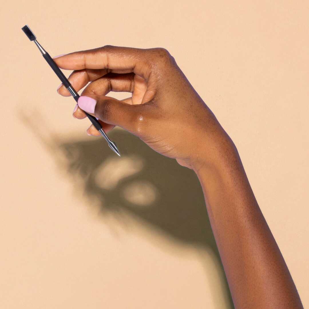 Soft Touch Nail Stainless Steel Cuticle Pusher