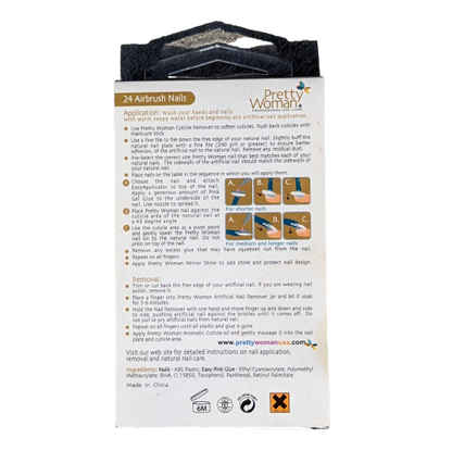 Designer Collection Airbrushed 24 Nails Kit