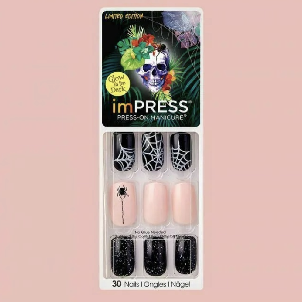 Glow In The Dark Press-On Nails Halloween Limited Edition
