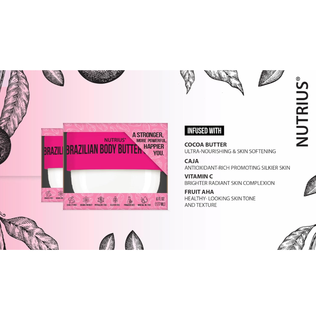 Brazilian Body Butter Cream