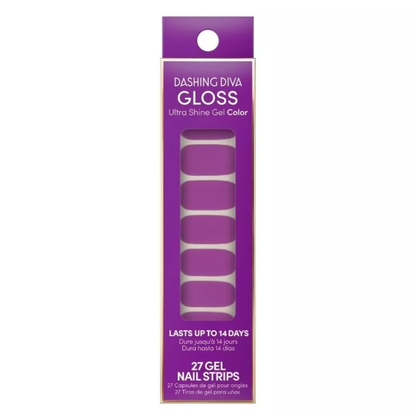 Gloss Ultra Shine 27ct Gel Nail Strips