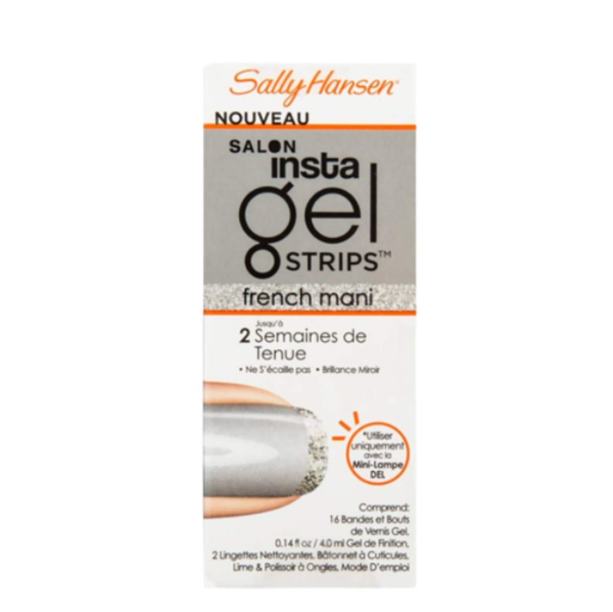 Pro Salon Insta-Gel Strips Manicure (Combo Kit Set)