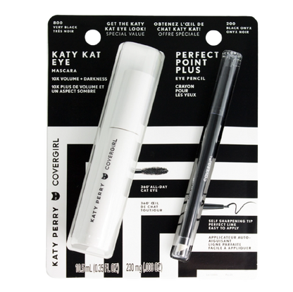 COVERGIRL Katy Kat Eye Mascara & Perfect Point Plus Eye Pencil Bonus Pack