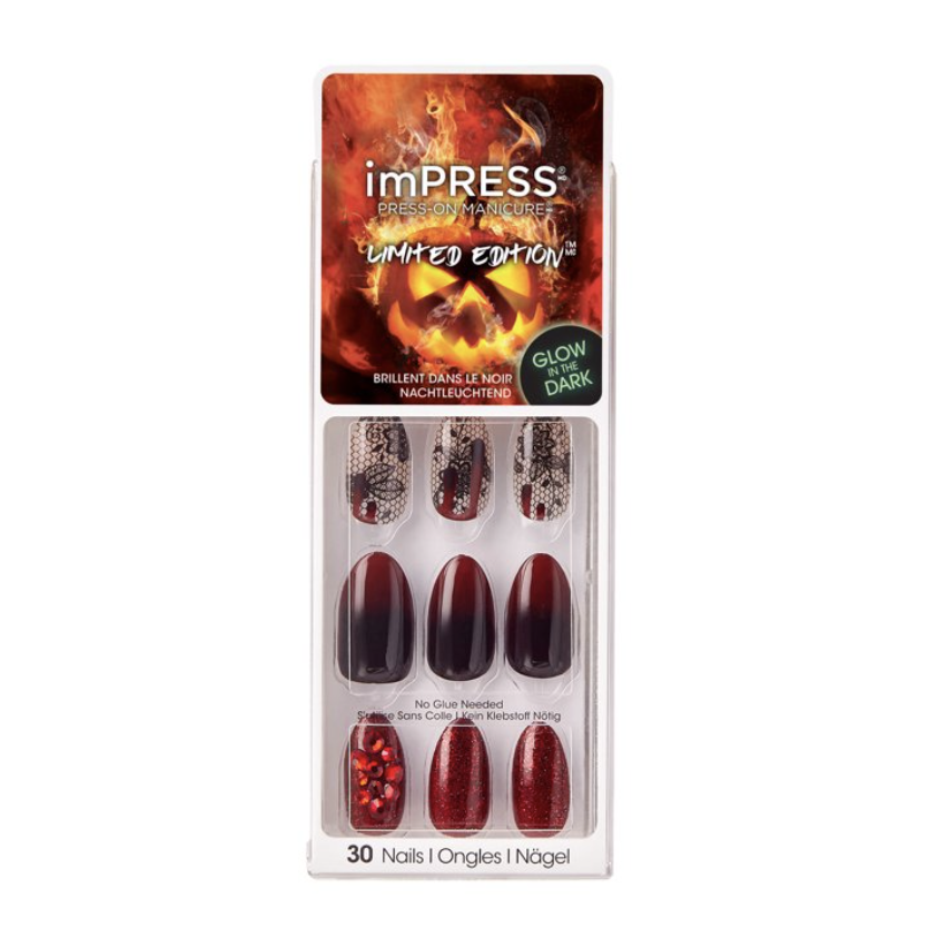 Glow In The Dark Press-On Nails Halloween Limited Edition