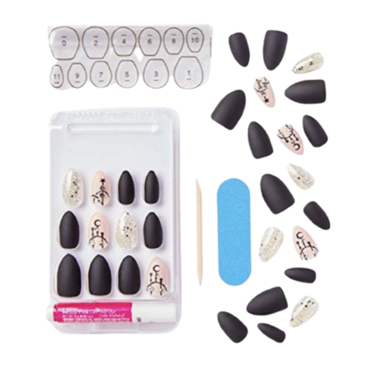 Design 24 Glow In The Dark Fake Nails Halloween (Limited Edition)