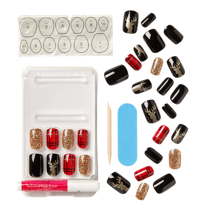 Special Design Limited Christmas Edition 28 Holiday Nails