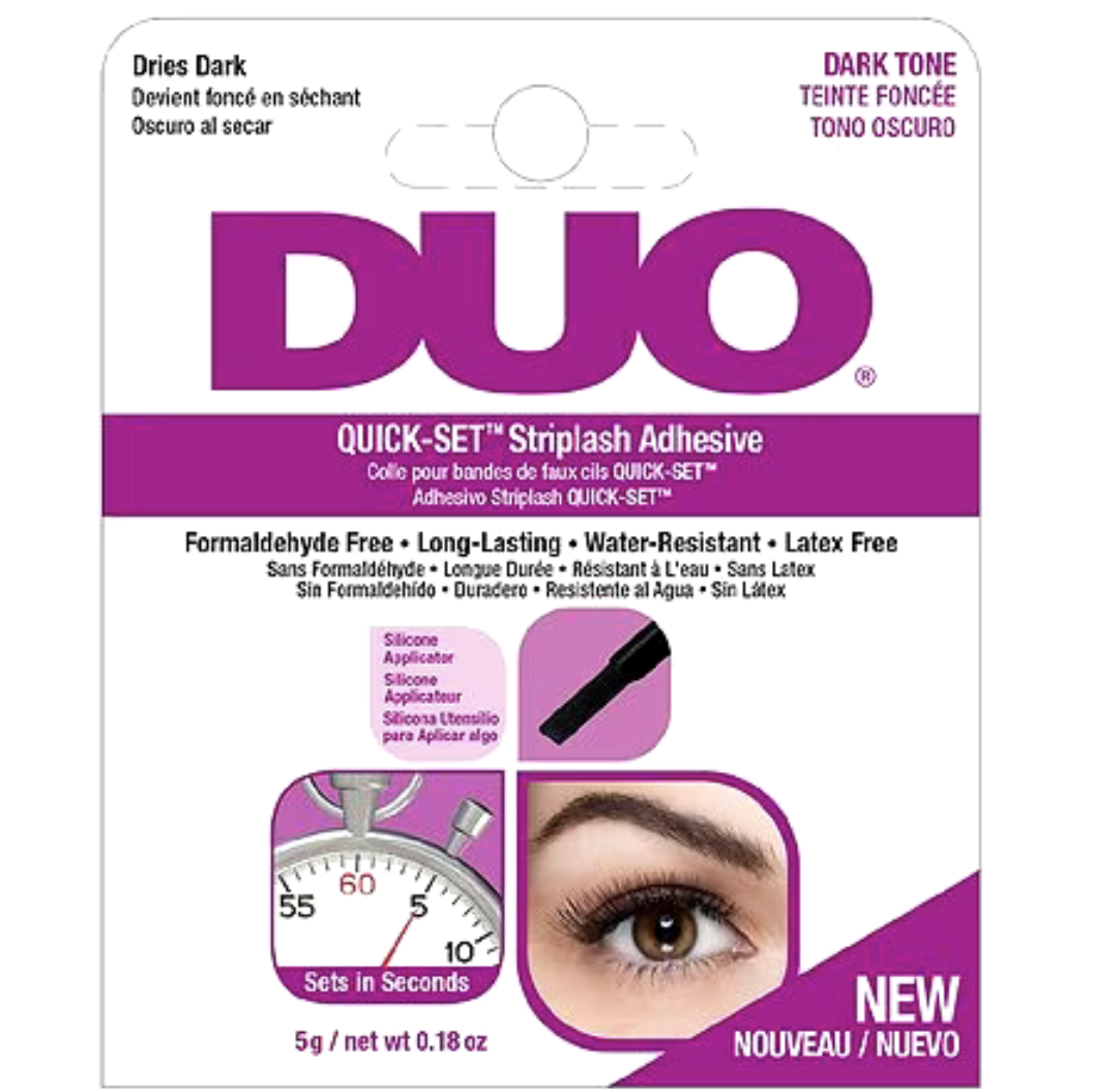 Quick-Set Clear False Strip Lash Adhesive