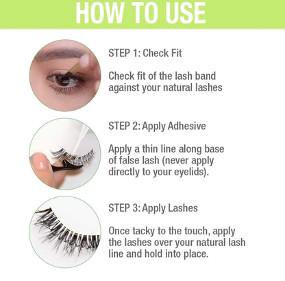 Brush-On Lash Adhesive with Vitamins