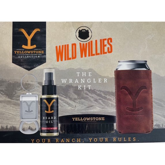 Willies Yellowstone Collection Beard Wrangler Kit