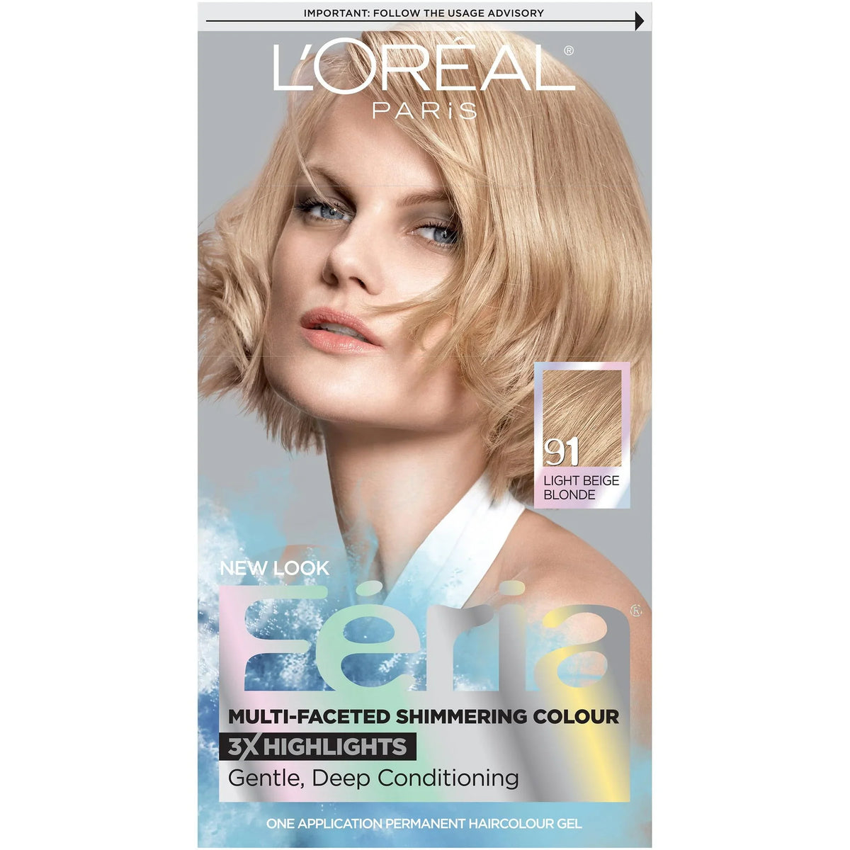 LOREAL Feria Multi-Faceted Shimmering Permanent Hair