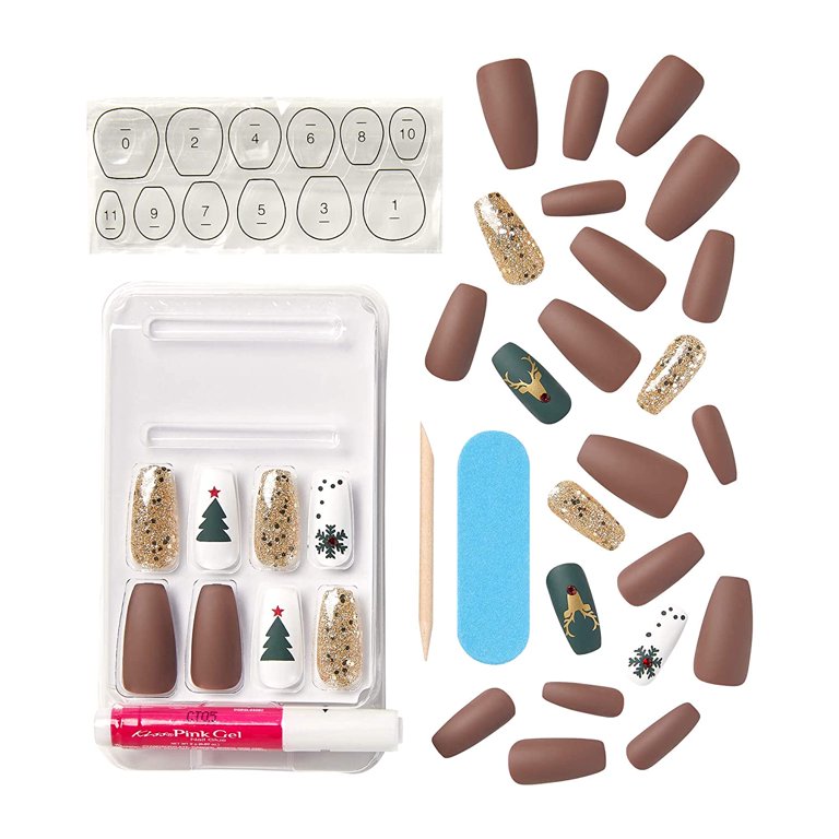 Special Design Limited Christmas Edition 28 Holiday Nails