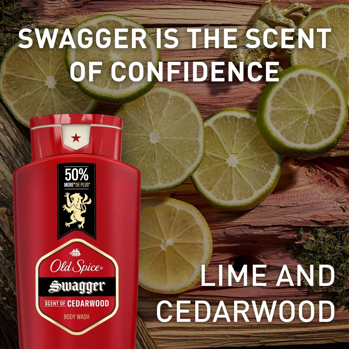 Swagger Scent of Cedarwood Body Wash