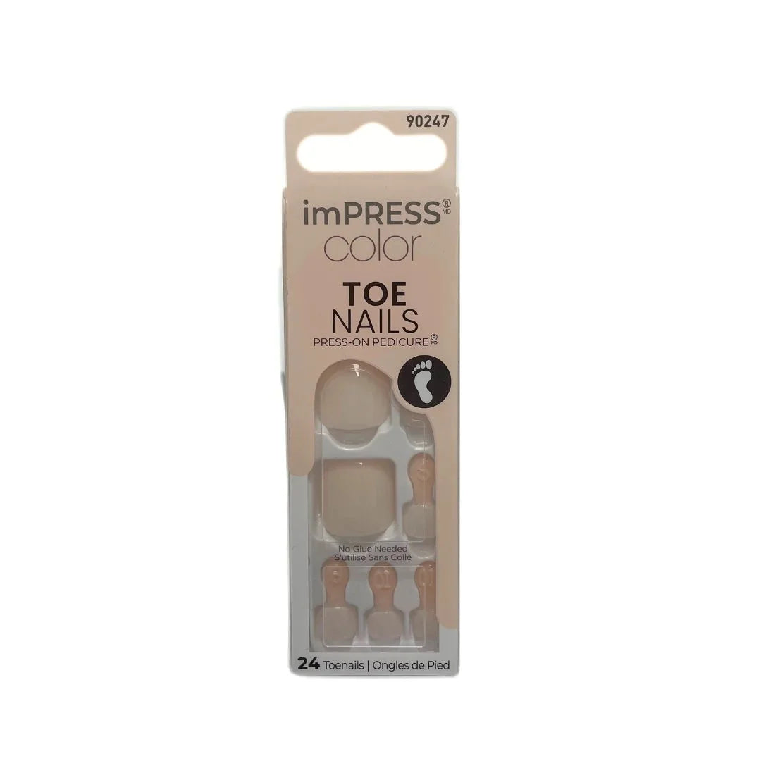 Color Toe Nail Press-on