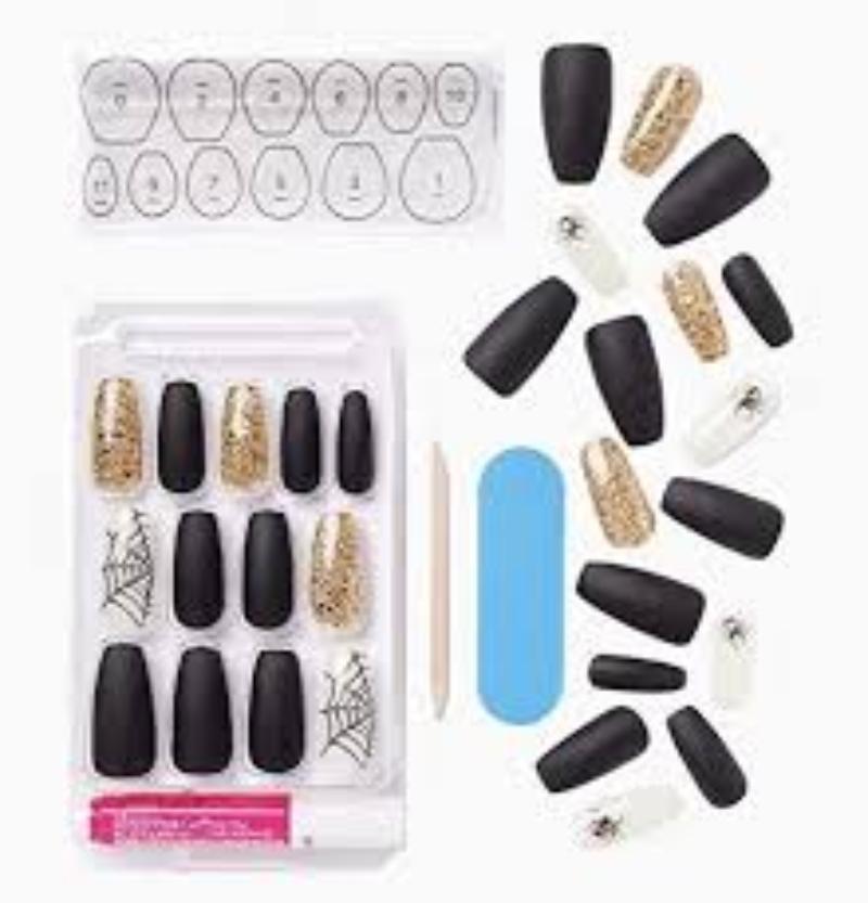 Gel Fantasy Limited Edition Halloween Design 28 Fake Nails