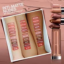 MAYBELLINE Inti-Matte Nude Lipstick
