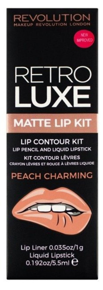 Retro Luxe Lip Contour Kit - Pencil & Lipstick (Value Pack)