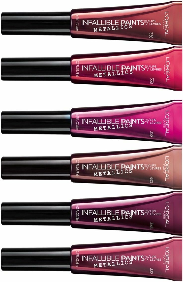 LOREAL Infallible Paints Metallic Liquid Lipstick