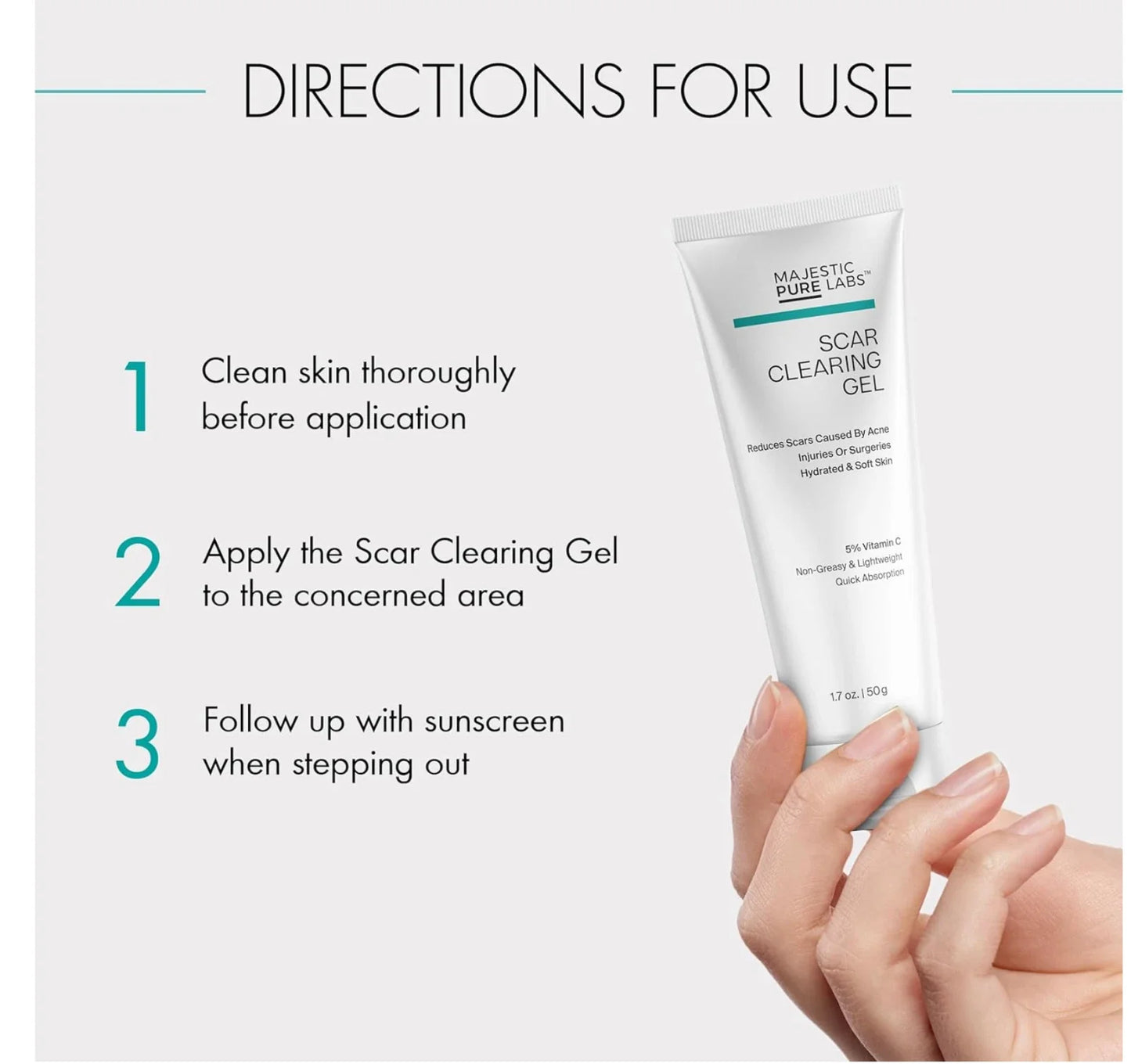 scar clearing gel