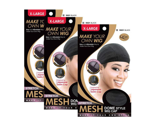 Qfitt Mesh Stretch Dome Wig Cap