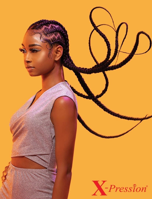 3X X-pression Pre Stretched Braid 58"