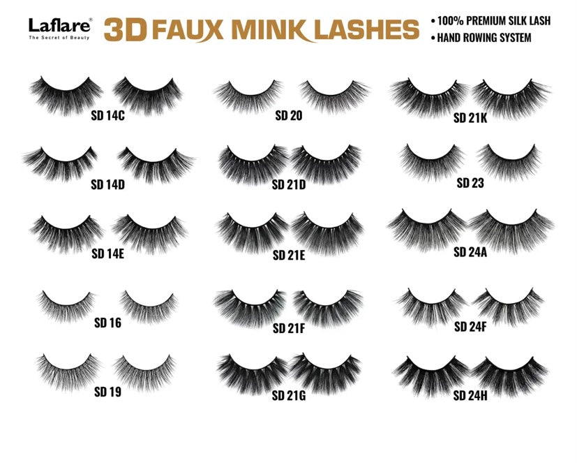 Laflare 3D faux Mink LFSD 4D