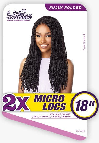 2X Lulutress Micro Locs 18"